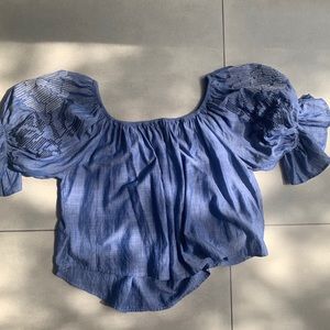 off the shoulder shirt